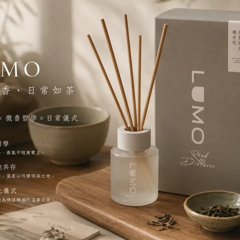 微光如香，日常如茶｜LUMO 禾日微光的氣味哲學